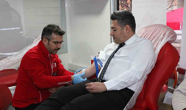 Kaymakam Özçelik: "Kan bağışında bulunmak, bir hayat kurtarmakla eş değerdir"