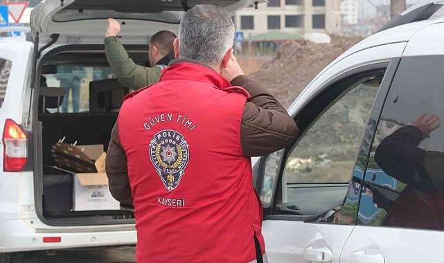 Kayseri polisinden "Dar Alan" Uygulaması: 741 şahıs sorgulandı