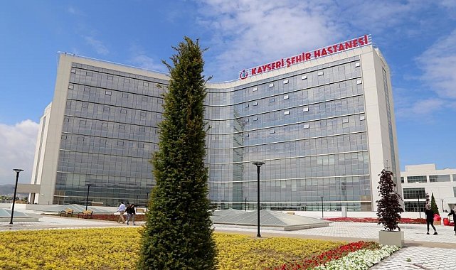Kayseri Şehir Hastanesi'nde kent nüfusunun 2.5 katı hasta tedavi edildi