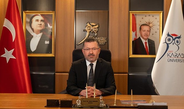 KBÜ Rektörü Kırışık 10 Ocak Çalışan Gazeteciler Günü'nü kutladı