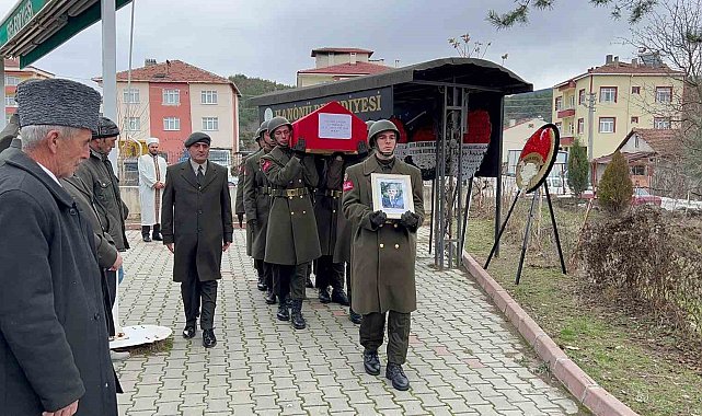 Kıbrıs gazisi son yolculuğuna uğurlandı
