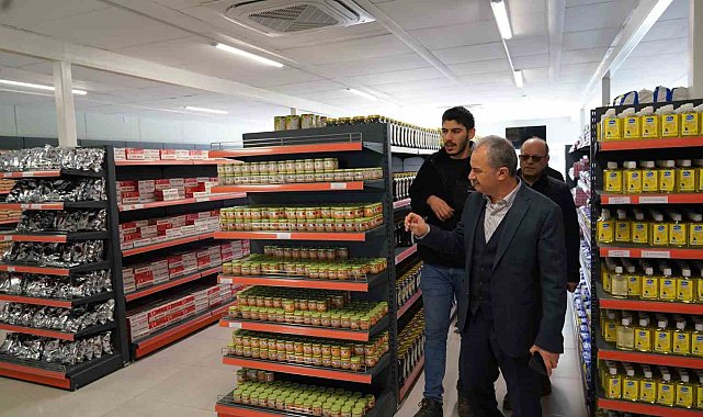 Kılınç, destek markette incelemelerde bulundu