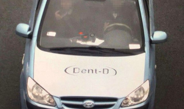 Kilise saldırısında saldırganların kullandığı otomobilin hareket halindeki görüntüsü ortaya çıktı