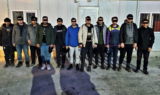 Kırklareli'de 79 kaçak göçmen yakalandı