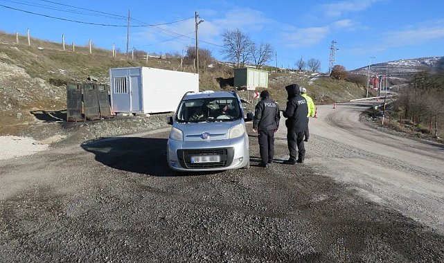 Kırklareli'de trafik denetimi