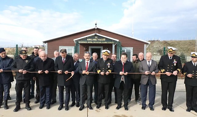 Kırklareli'nde Sahil Güvenlik Komutanlığı binası açıldı