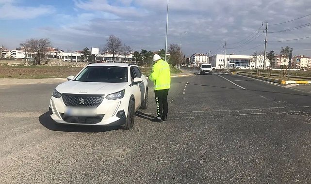 Kırklareli'nde trafik denetimi