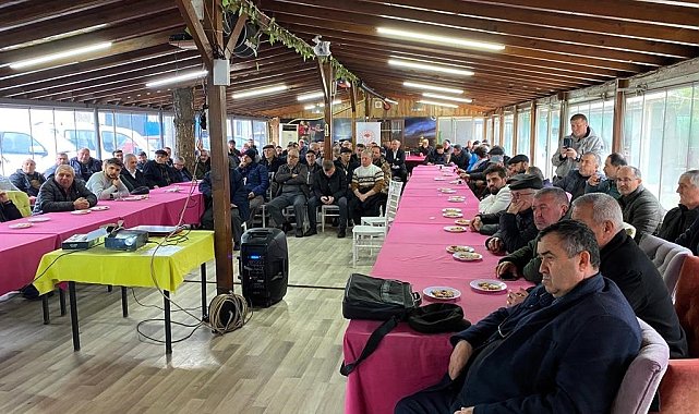 Kırklareli'nde üreticiler yatırımlar hakkında bilgilendirildi