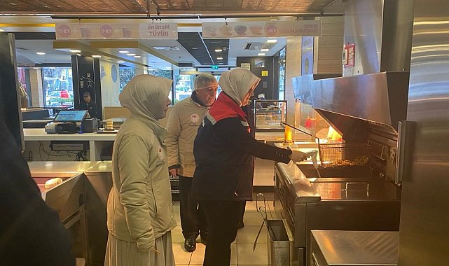 Kızartmalık yağ denetimi yapıldı