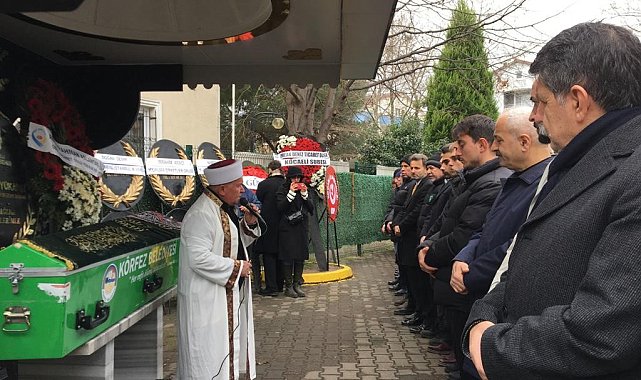 Kocaeli Gazeteciler Cemiyeti Başkanı Kaplan'ın annesi son yolculuğuna uğurlandı