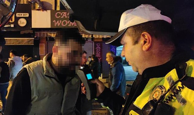 Kocaeli'de yeni yılın ilk cezası kesildi