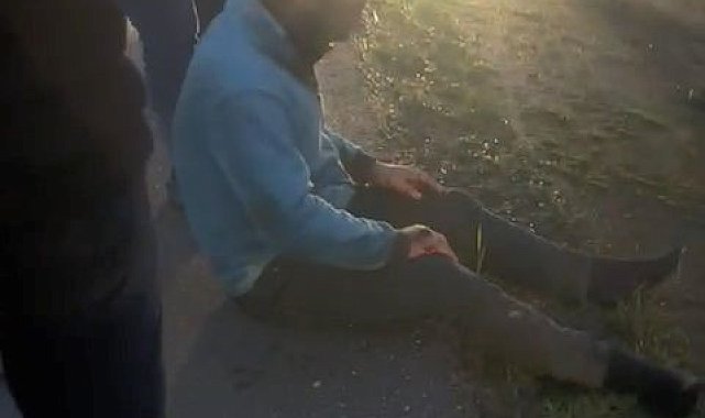 Kontrolden çıkan tır yan yattı: 1 yaralı