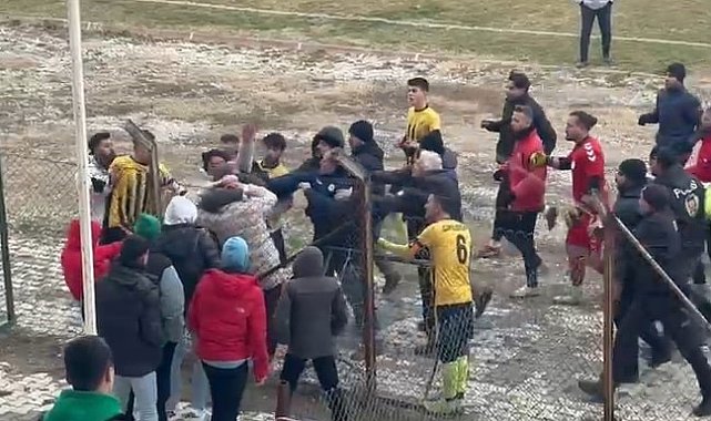 Konya'da amatör küme maçında kavga: 2 yaralı
