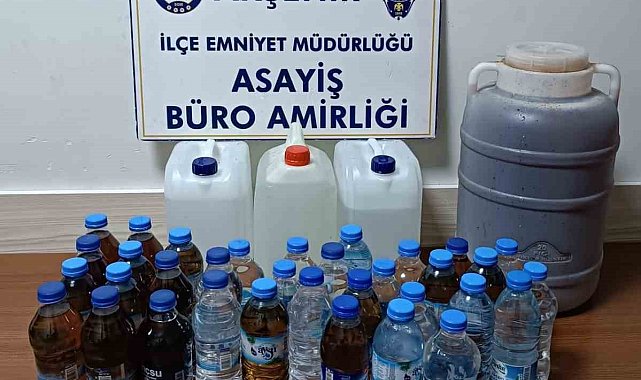 Konya'da sahte içki operasyonu: 1 tutuklama