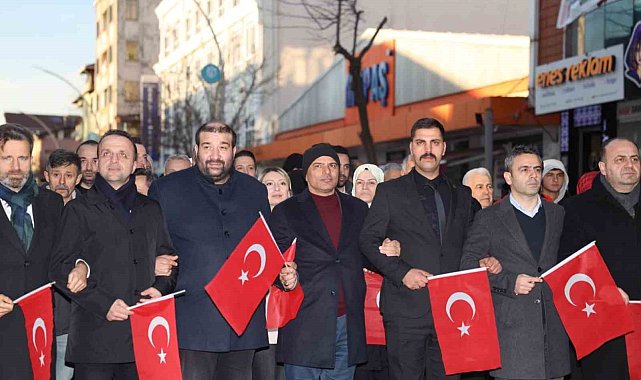 Körfez şehitler için tek yürek oldu