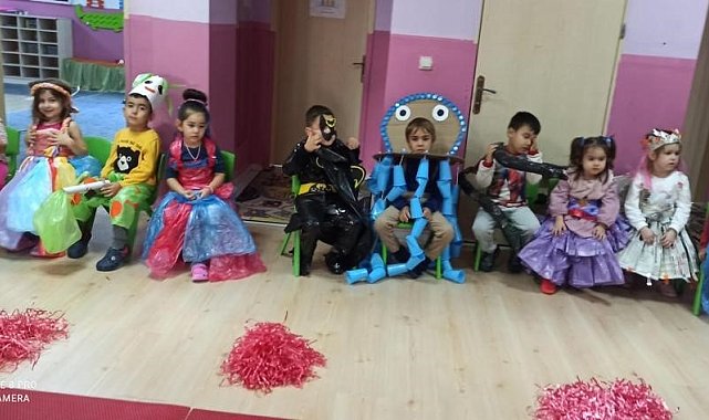 Köyceğiz Anaokulu'nda 'Geri Dönüşüm Defilesi' yapıldı