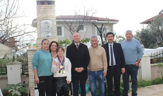 Köyceğiz Kaymakamı Maslak, özel sporcu Oral'a başarılar diledi