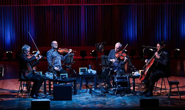 Kronos Quartet'ten İş Sanat'ta dünya prömiyeri