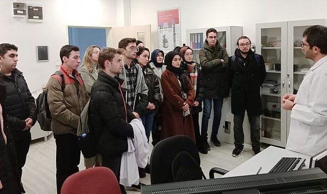 KSBÜ Adli Bilimler öğrencilerinden DPÜ İLTEM'e teknik gezi