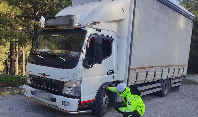 Kurallara aykırı yük taşıyan araçlara ceza