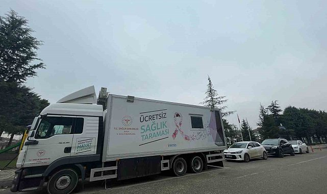 Kursiyer kadınlara sağlık taraması yapıldı