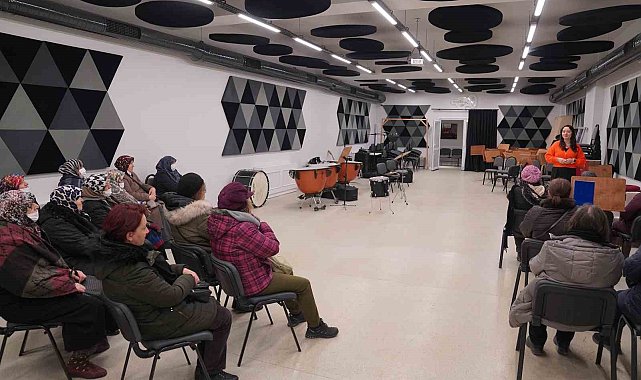 Kursiyerler projeleri yakından tanıyor