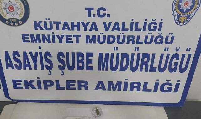 Kütahya asayiş ekiplerinin haftalık icraatı açıklandı