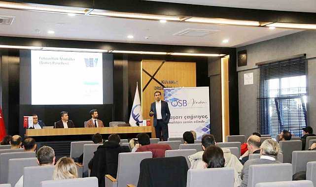 Kütahya OSB'de GES semineri