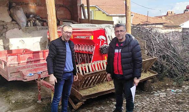 Kütahya'da KKYDP hibe desteğindeki makine ve ekipmanların kontrolleri yapılıyor