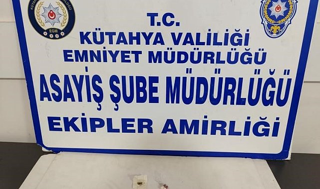 Kütahya'da polisin Bölge Uygulaması