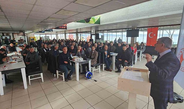 Lapseki'de Kırsal Kalkınma Yatırımlarının Desteklemesi toplantısı düzenlendi