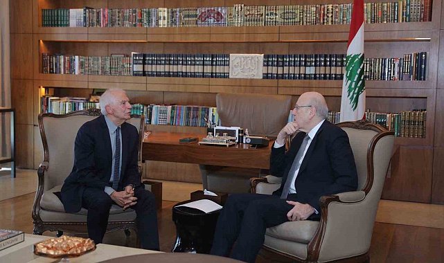 Lübnan Başbakanı Mikati: " Lübnan'da meydana gelecek büyük ölçekli bir bombardıman, bölgeyi kapsamlı bir patlamaya sürükler"
