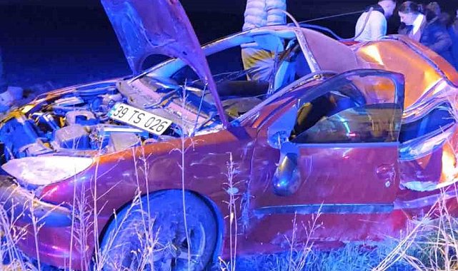 Lüleburgaz'da yaşanan trafik kazası ucuz atlatıldı