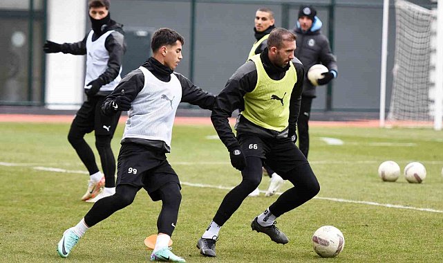 Manisa FK'da Tuzlaspor maçı hazırlıkları devam ediyor