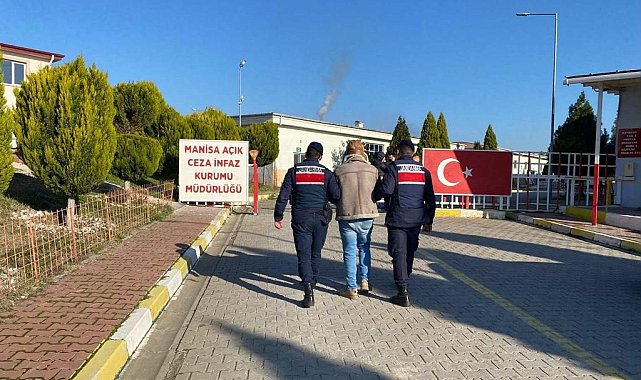 Manisa'da 7 ayrı suçtan aranan şahıs jandarmadan kaçamadı