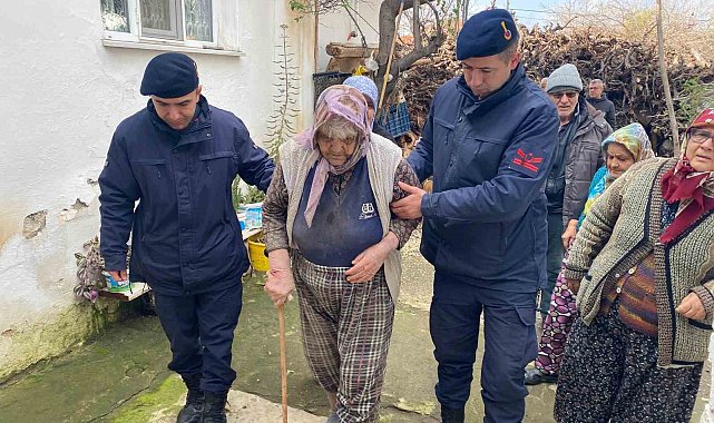 Manisa'da kayıp yaşlı kadından iyi haber: Jandarma ekipleri buldu