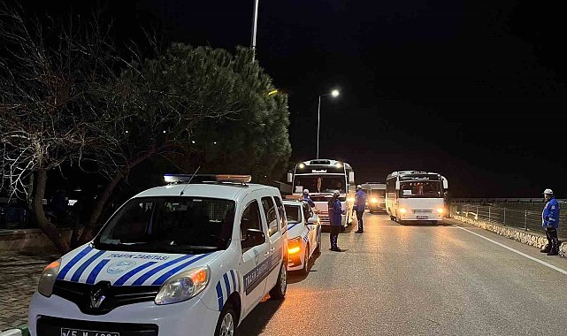 Manisa'da korsan taşımacılığa geçit yok