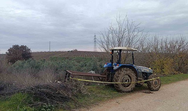 Manisa'da sır cinayet: Traktörünün yanında tüfekle vurulmuş halde bulundu