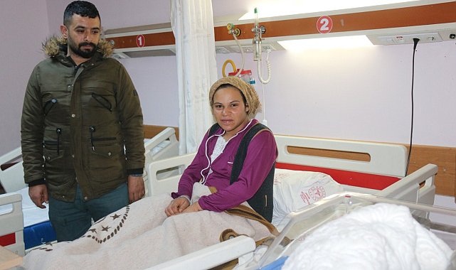 Mardin'de yılın ilk bebeği dünyaya geldi