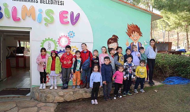 Marmaris'te bilim parkında tatil şenliği
