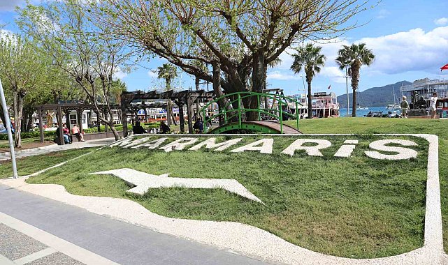 Marmaris'te yeşil alan miktarı 638 bin metrekareye çıktı