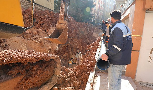 MARSU, altyapı sorunlarını çözüme kavuşturmayı sürdürüyor