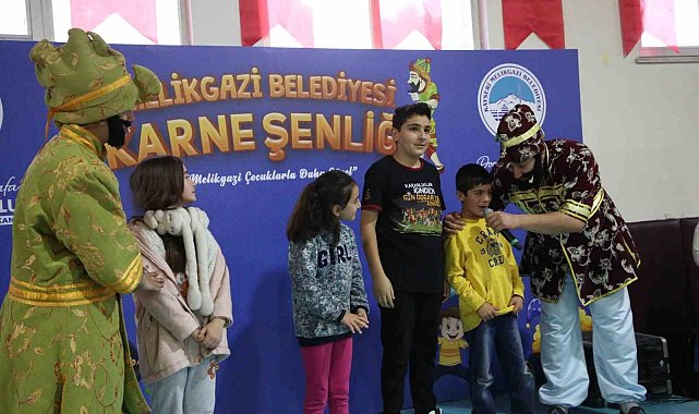 Melikgazi'nin çocuklara özel karne şenliği Danışment ile devam etti