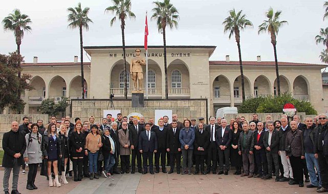 Mersin'de 10 Ocak Çalışan Gazeteciler Günü kutlandı