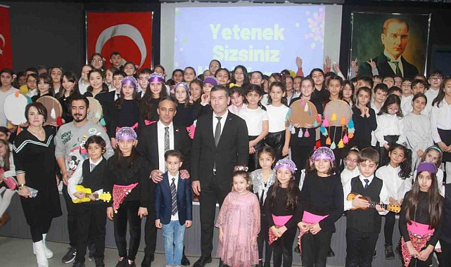 Minik öğrenciler yeteneklerini sergiledi