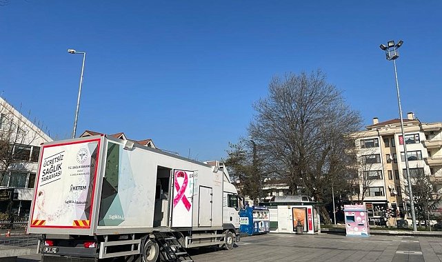 Mobil kanser tarama tırı köy köy geziyor