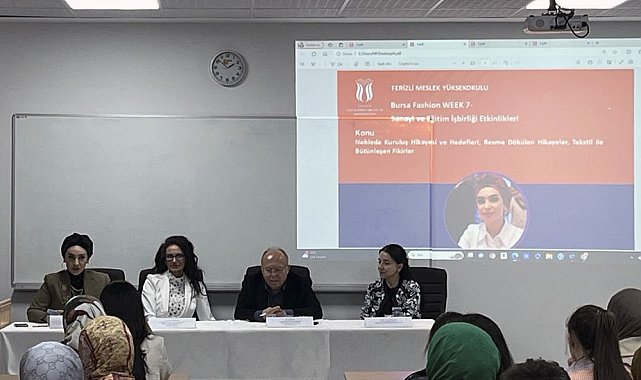 Moda sektöründen iş insanları SUBÜ'deydi