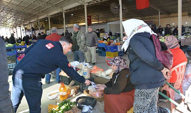 Muğla 112 ekipleri tarafından vatandaşlar bilgilendirildi