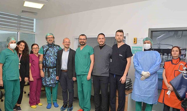 Muğla Eğitim ve Araştırma Hastanesi'nde ilk EKOS işlemi yapıldı
