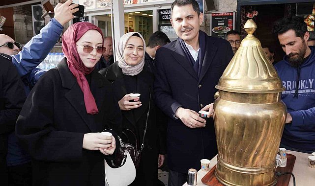 Murat Kurum, cuma namazını Ayasofya Camii'nde kıldı